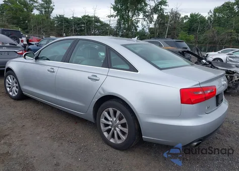 2013 Audi A6 2.0T Premium from USA, damaged, VIN WAUFFAFC9DN080565